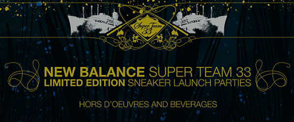 New Balance Super Team 33 Parties