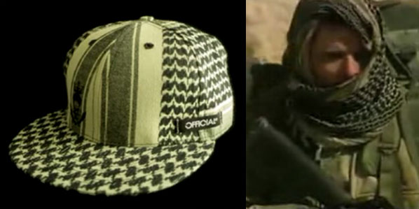 Official British SAS Shemaghs Fitted Caps