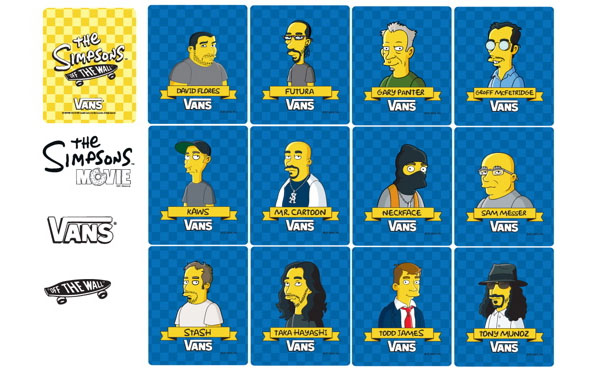Simpsons x Vans