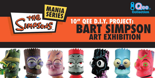 DIY Qee Project: Bart Meltdown Comics