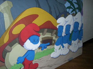 KAWS for Pharrell Paintings