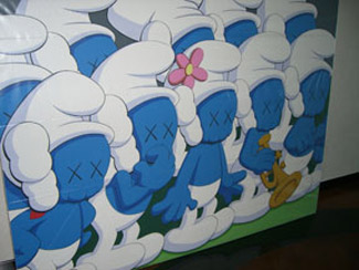 KAWS for Pharrell Paintings