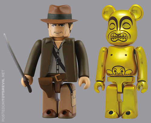 Medicom Toy Kubrick & Bearbrick Set - Indiana Jones & Sweeney Todd 