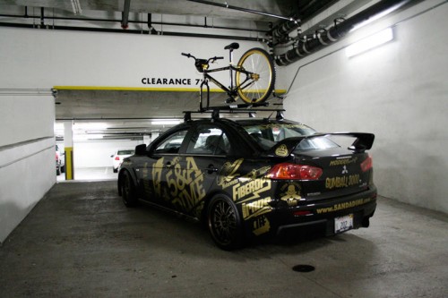 And it's a Gumball 3000 car Those are always logo'd the fuck up for the