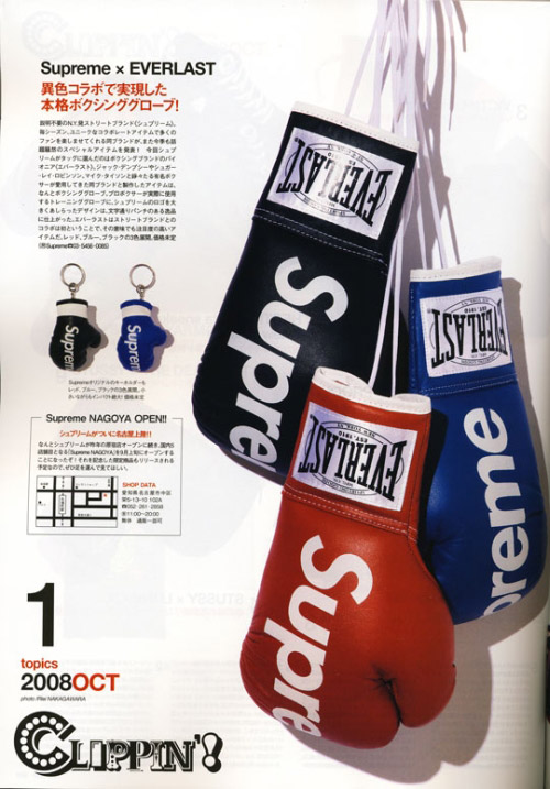 Supreme X Everlast Boxing Gloves / Backpack | HYPEBEAST
