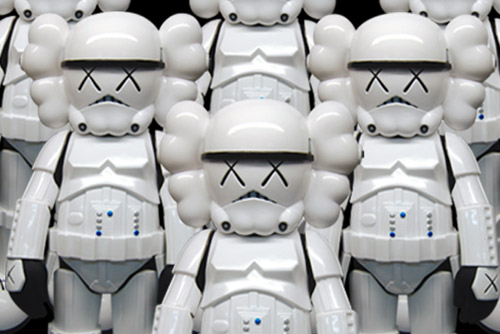 OriginalFake x Star Wars Storm Trooper KAWS Companion Release 