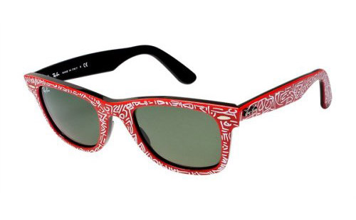 ray ban wayfarer red. Available in black, red and
