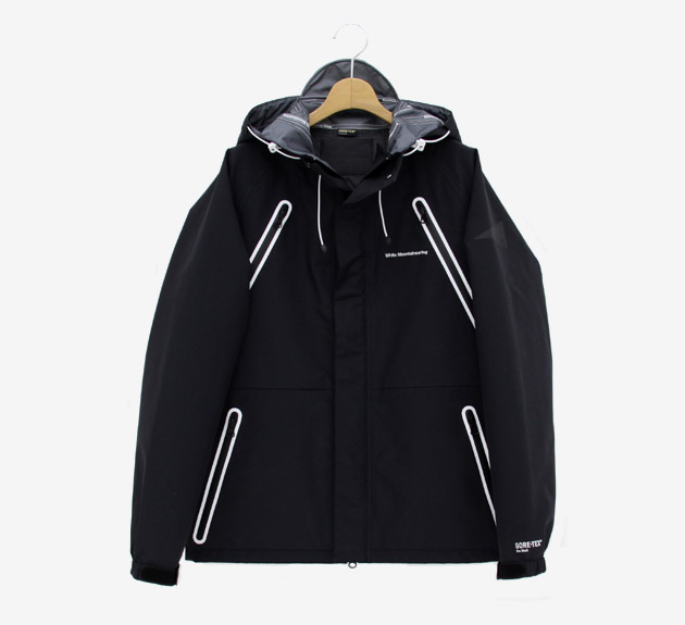 White Mountaineering BLK Gore-Tex Pro Shell Wolf Jacket | Hypebeast