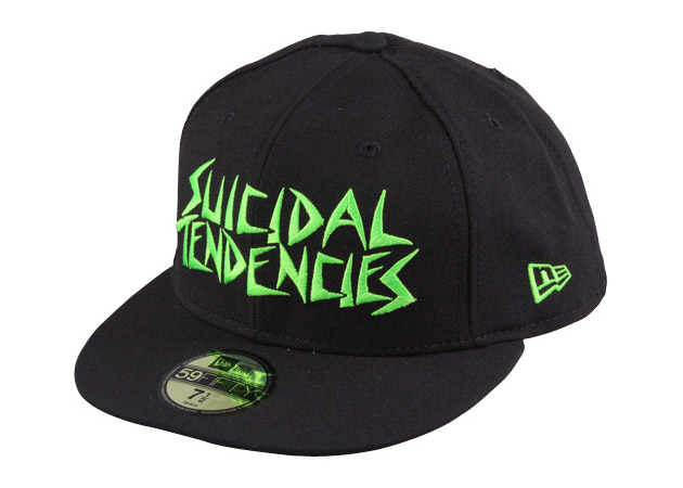 Suicidal Tendencies-Full Embroidered Custom Snapback Baseball Cap Black Casquette 