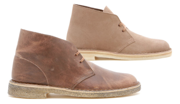 Clarks Suede Wolf | Leather Taupe Boots | Hypebeast