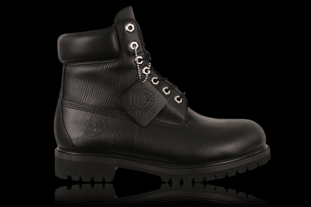 Concepts x Timberland Black Epi Leather 