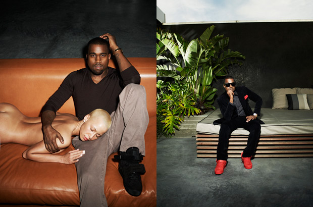 kanye west steve shaw amber rose 1 Steve Shaw for Kanye West Louis Vuitton Photoshoot feat. Amber Rose