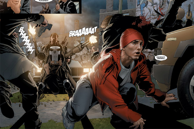 marvel comics punisher eminem Marvel Comics: Punisher / Eminem   Kill You
