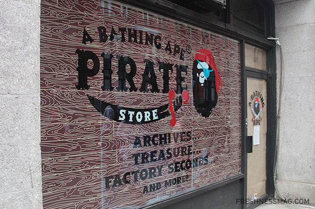 bathing ape bape pirate store nyc 1 A Bathing Ape Pirate Store Opening NYC