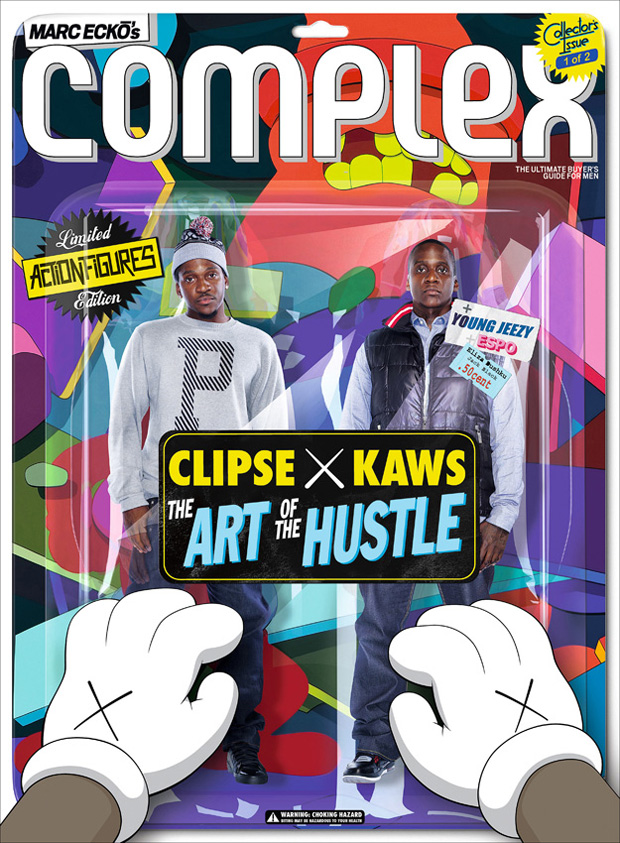 kaws clipse album cover 2 Complex Magazine: Clipse x KAWS 2009 October/November Issue