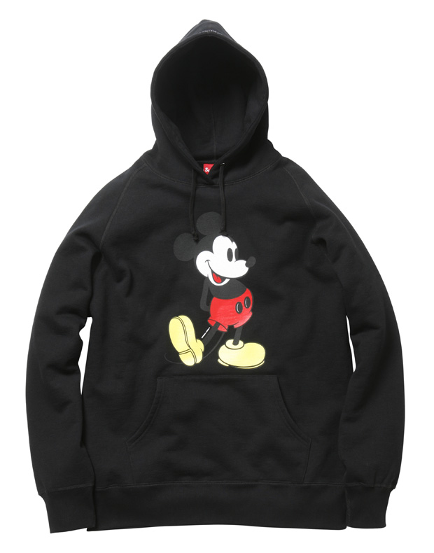 Supreme X Louis Vuitton Mickey Mouse Supreme Bape Youth 3D Hoodie
