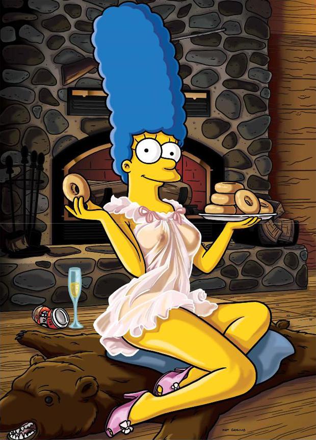 Simpson marge nackt marge Marge Simpson