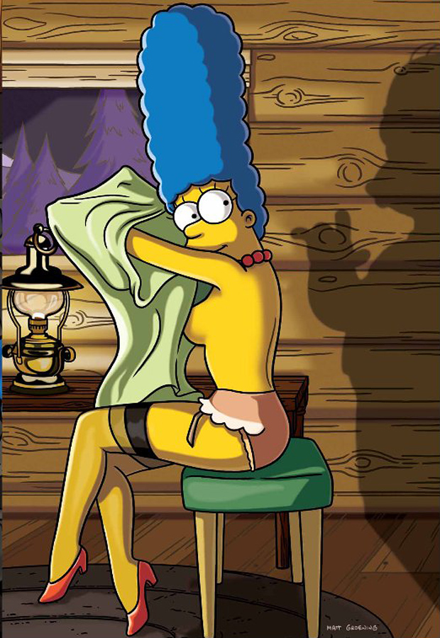 Marge nackt sexy simpsons Marge Simpsons