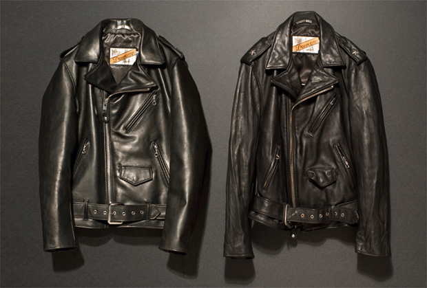 nano・universe GROUNDFLOOR x Schott Perfecto Leather Jacket ...