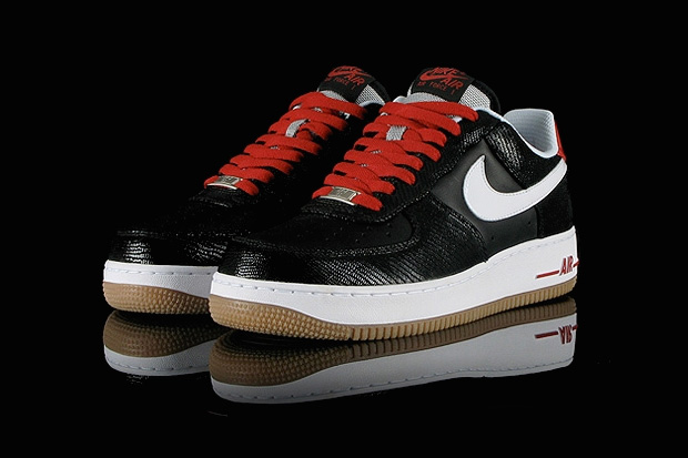 Nike Air Force 1 Low Black/White/Red 
