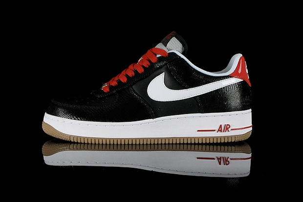 Nike Air Force 1 Low Black/White/Red 
