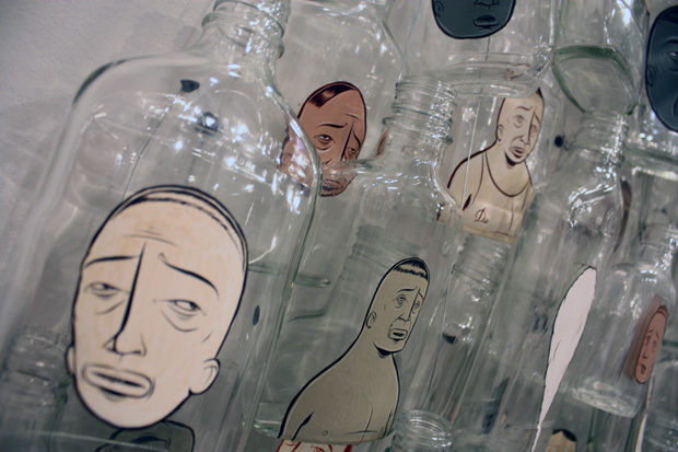 barry-mcgee-99-bottle-installation