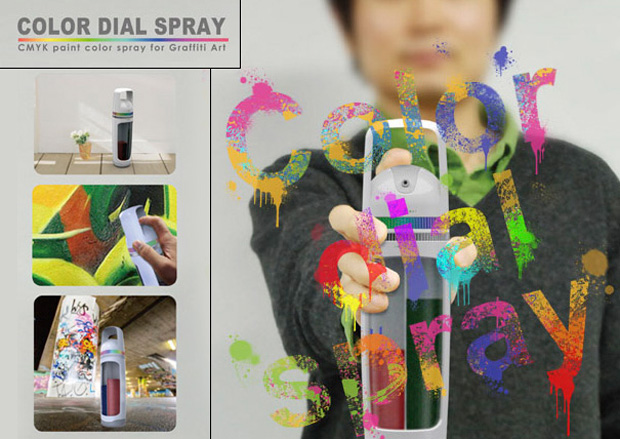 color spray can 1 Refillable Color Dial Spray Can