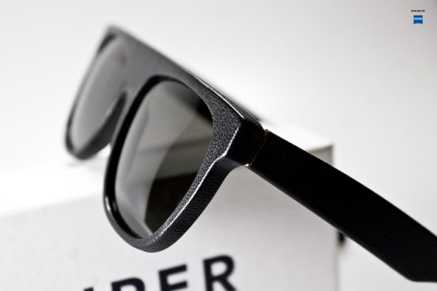 super-flat-top-black-leather-sunglasses