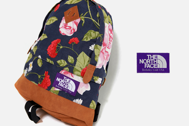 the north face purple label flower backpack The North Face Purple Label 2010 Spring Flower Backpack