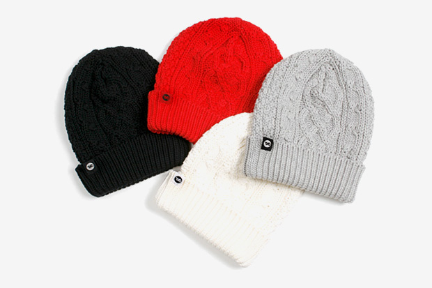 black knit beanie. Spring Cable Knit Beanies