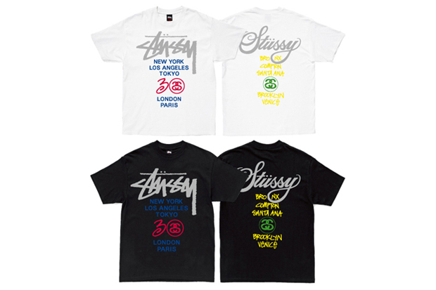 stussy local color xxx world tour tshirt 2 Stussy Local Color XXX World Tour T shirt Collection