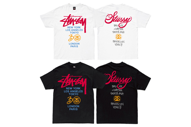 stussy local color xxx world tour tshirt 4 Stussy Local Color XXX World Tour T shirt Collection