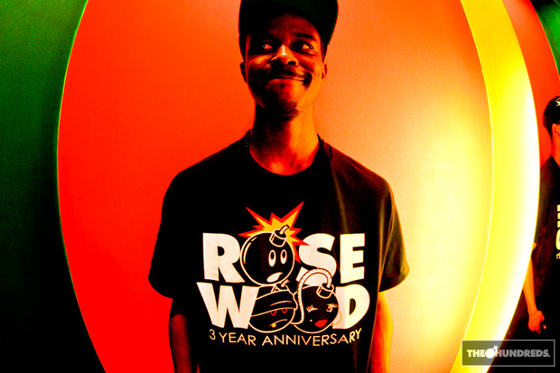 the hundreds rosewood 3rd anniversary tee  The Hundreds Rosewood 3rd Anniversary T shirt