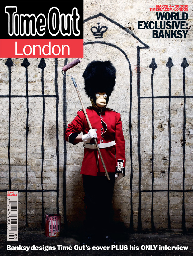 banksy time out london cover art 4 Banksy for Time Out London Magazine Cover Art