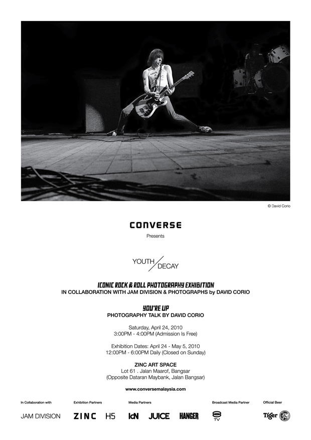 converse presents youth decay 6 Converse Presents: Youth/Decay  Photography Exhibition