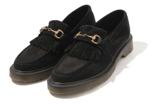 black suede loafers. Loake Suede Loafers
