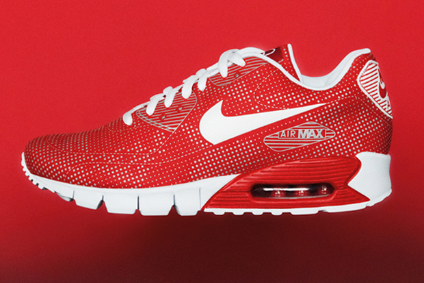 Nike 2010 Fall/Winter Air Max 90 Current Moire Red/White | Hypebeast