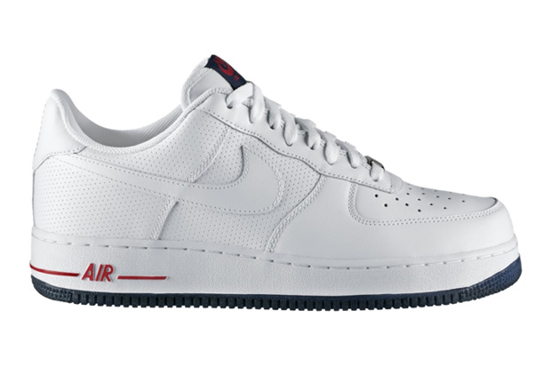 Nike Air Force 1 Low White/Blue/Red 