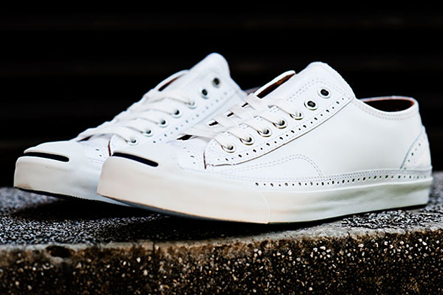 converse jack purcell brogue leather 1 Converse Jack Purcell ‘Brogue Leather’