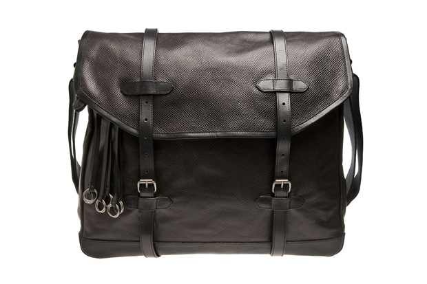 dries van noten leather messenger bag 0 Dries Van Noten Leather 
Messenger Bag