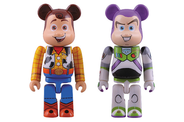 toy story medicom bearbrick 100 buzz lightyear woody Toy Story x MEDICOM TOY BEARBRICK Buzz Lightyear & Woody Pack