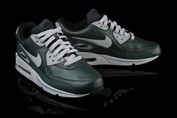 nike air max green leather