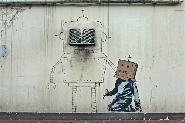 new banksy works in london 2 New Banksy Works in London