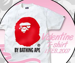 Bape Valentines Day T-shirt