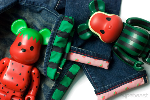 CLOT x Medicom Toy x Levi's Watermelon & Strawberry Denim | Hypebeast
